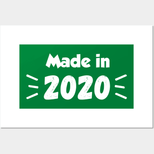 Made in 2020 Posters and Art